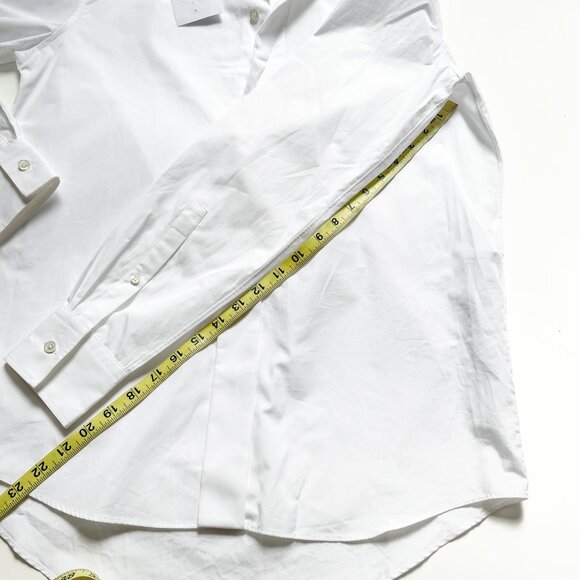 Alexander McQueen Men’s Long Sleeved Button Down Shirt White Size 15 NEW NWT - Picture 14 of 14